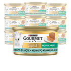 Gourmet Gold Cat Adult Mousse con Merluzzo e Delicate Carote 85 gr image number 0