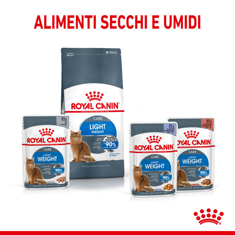 Royal Canin Cat Adult Light Weight in Gelatina 85gr