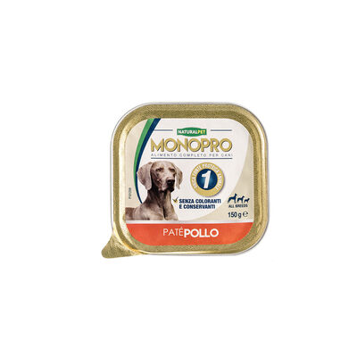 Naturalpet Monopro Dog Pollo 150 gr