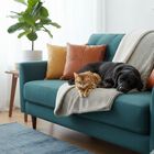 L'Isola dei Tesori Coperta in Pelouche color Panna 67x87 cm