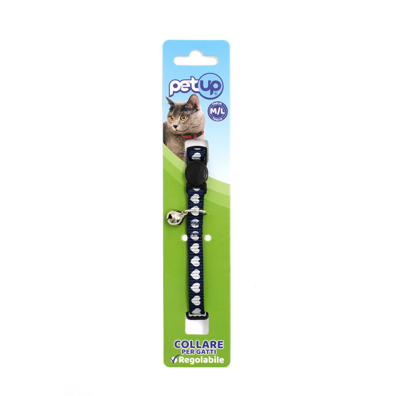Petup Collare Gatto 10mm Fucsia