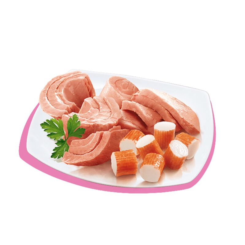 Petreet Cat Tonno del pacifico Tonno con granchio 70 gr