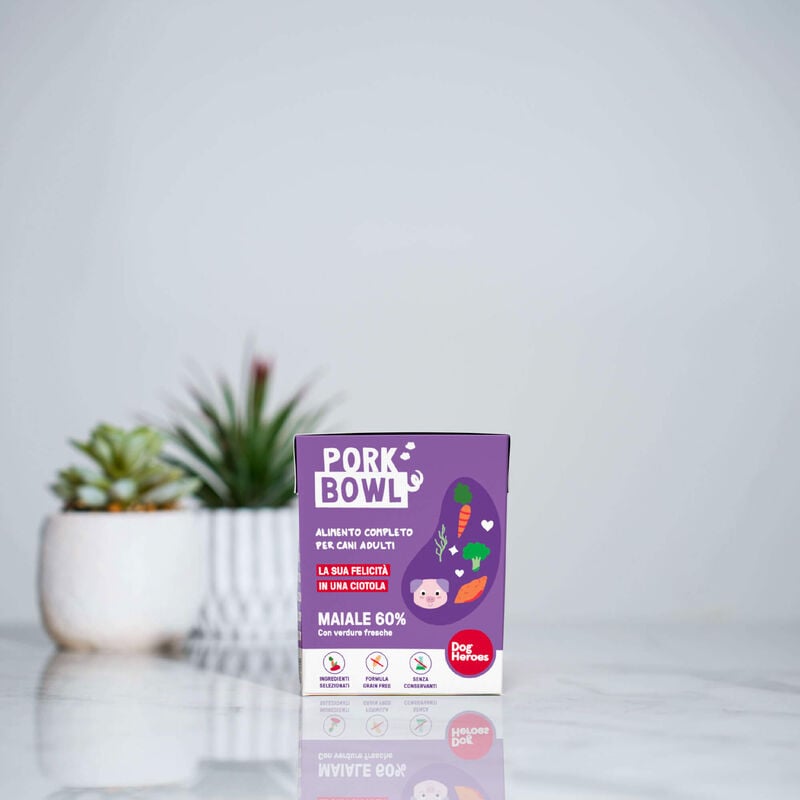 Dog Heroes Pork Bowl Maiale Grain Free 390 gr