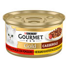 Gourmet Gold Casserole Cat Adult con Manzo e Pollo 85 gr