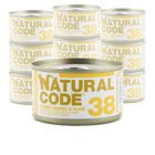 Natural Code Cat Tonno, Manzo e Olive lattina 85g n.38