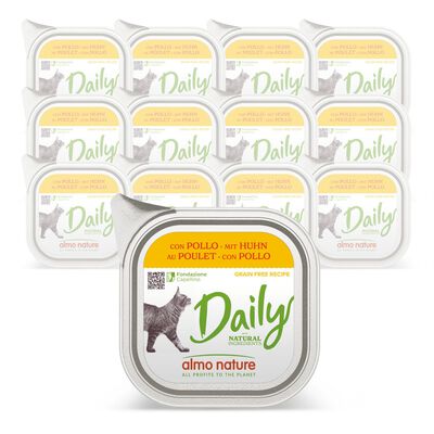 Almo Nature Daily Cat Adult Pollo 100g 