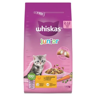 Whiskas Junior croccantini con Pollo 1,4 Kg