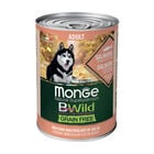 Monge Natural Superpremium BWild Grain Free per cani adulti Bocconi Salmone zucca e zucchine 400 gr image number 0