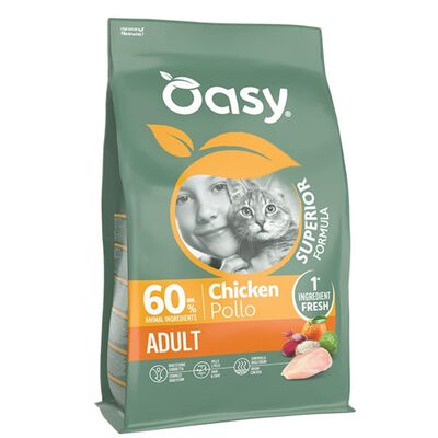 Oasy Superior Formula Cat Adult al Pollo 1,5 kg