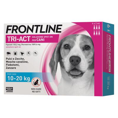 Frontline Tri-act 10-20 kg  6 pipette