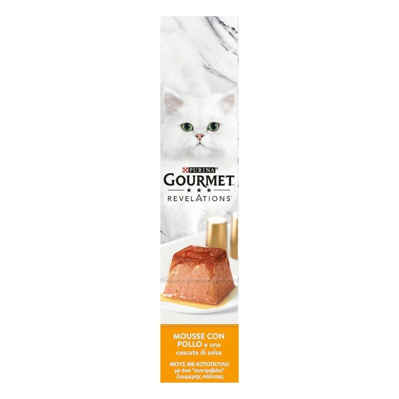 Gourmet Revelation Cat Mousse con Pollo 4 x 57 gr