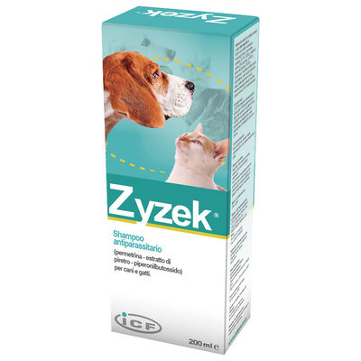 I.c.f Zyzek shampoo antiparassitario 200 ml