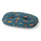 Leo Pet Nettuno Otto Cuscino Ovale per cani 90 x 65 cm Blu