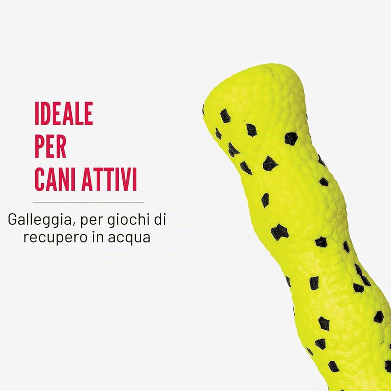 Kong Reflex Stick per cani Giallo 1 pz