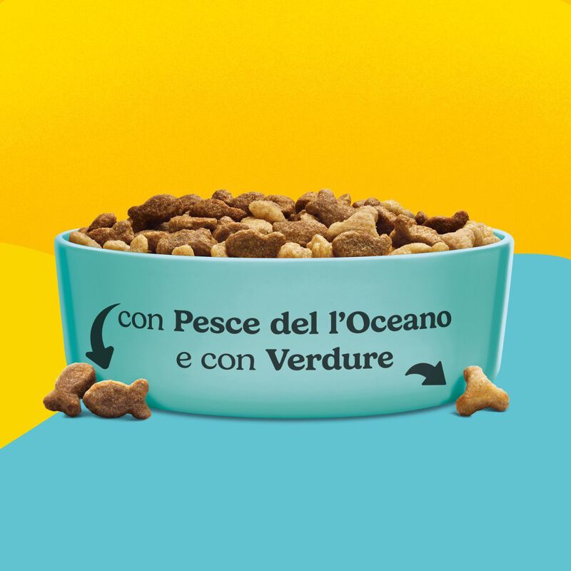 Friskies Cat Adult con Pesce dell'Oceano e verdure 2 kg
