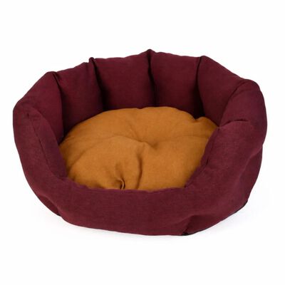 L'Isola dei Tesori Cuccia Soft per cani Bordeaux 45 cm