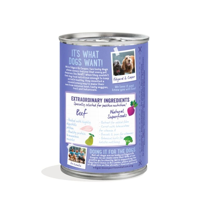 Edgard & Cooper Dog Adult Manzo 400 gr