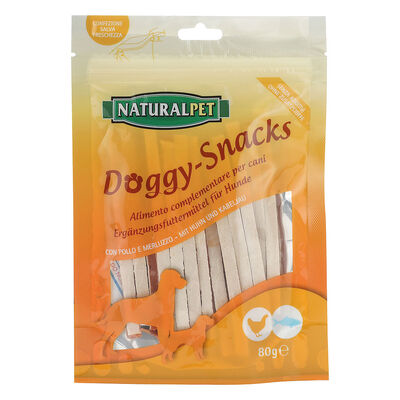 Naturalpet Doggy Snacks Sandwich Pollo/Merluzzo 80 gr