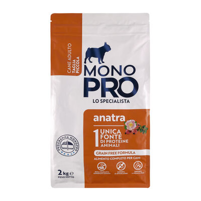 Monopro Dog Adult Mini Grain Free Anatra 2 kg