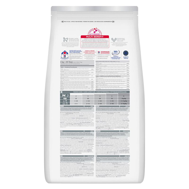 Hill's Science Plan Cat Adult Sterilised con Anatra 7 kg