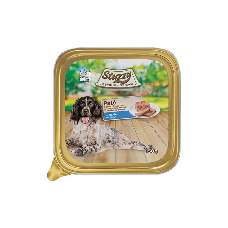 Stuzzy Dog Pat&eacute; con Trota 150 gr