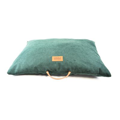 L'Isola dei Tesori Cuscino sfoderabile Premium Verde 60x80 cm