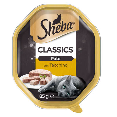 Sheba Cat Patè Classics Tacchino 85 gr