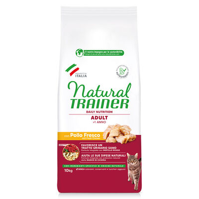 Natural Trainer Cat Adult al Pollo 10 kg