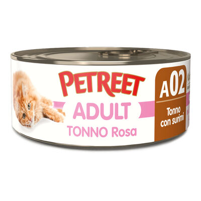 Petreet Cat Tonno rosa Tonno con surimi 70 gr