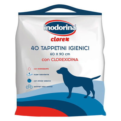 Inodorina Tappetini Clorex 60x90cm 40pz