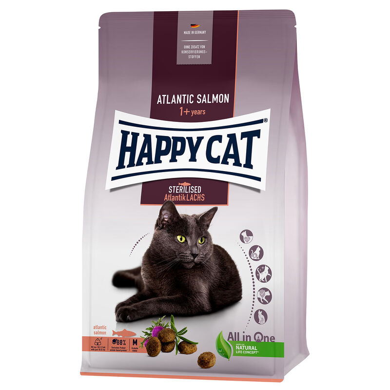 Happy Cat Sterilised Salmone 1,3 kg