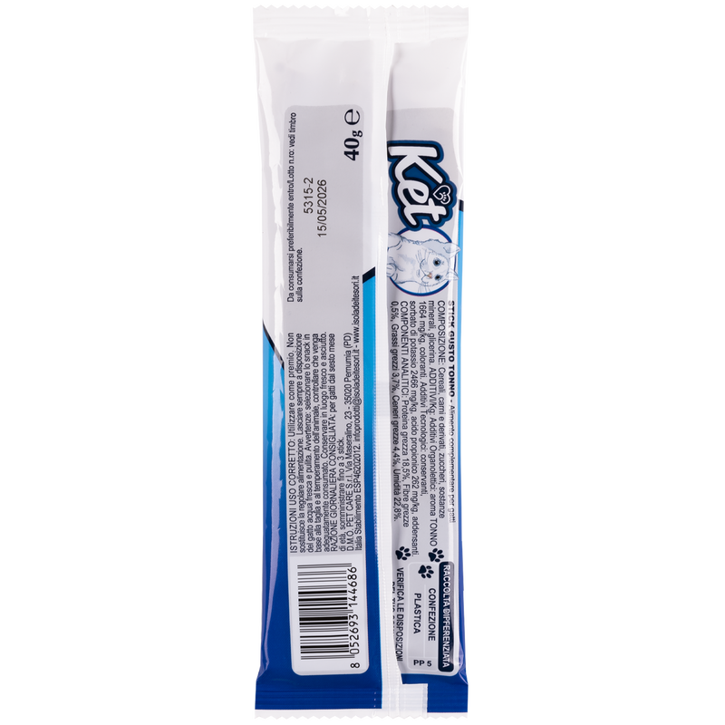 Ket Snack Stick Tonno 40gr