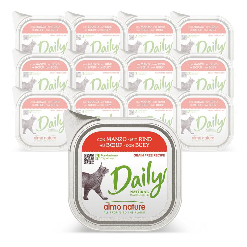 Almo Nature Daily Cat Adult Manzo 100g