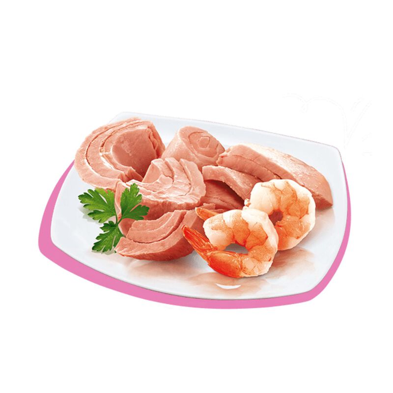 Petreet Cat Tonno rosa con gamberetti 6 x 70 gr