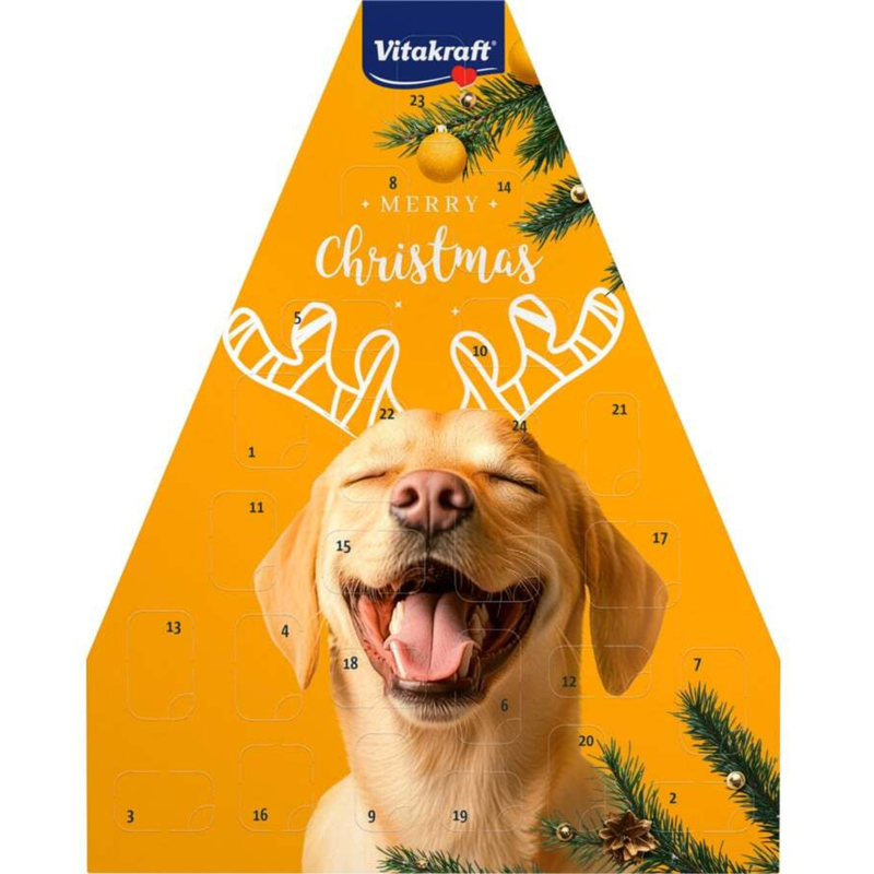 Vitakraft Calendario dell'Avvento per Cani Natale 2025