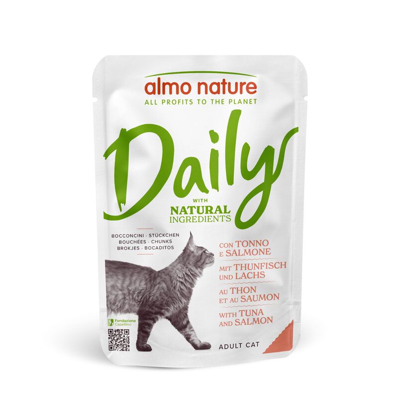 Almo Nature Daily Cat Adult Tonno e Salmone 70gr Almo Nature Daily Cat Adult Tonno e Salmone 70gr