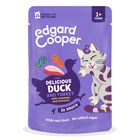 Edgard & Cooper Bocconcini in Salsa per gatti con Tacchino e Anatra 85 gr
