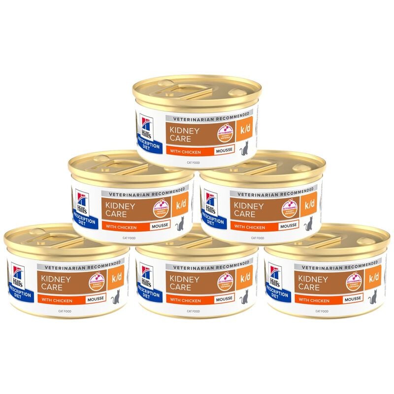 Hill's Prescription Diet k/d Alimento Umido per gatti adulti con Pollo 85 gr