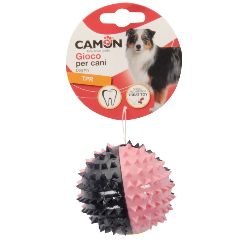 Camon Gioco Cane Palline in TPR spargiricompense con squeaker