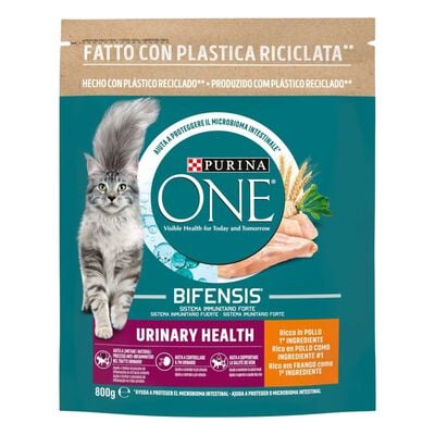 Purina One Bifensis Cat Urinary Pollo e Frumento 800 gr