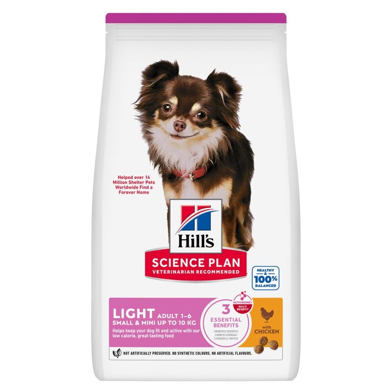 Hill's Science Plan Dog Light Small & Mini Adult al Pollo 1,5 kg