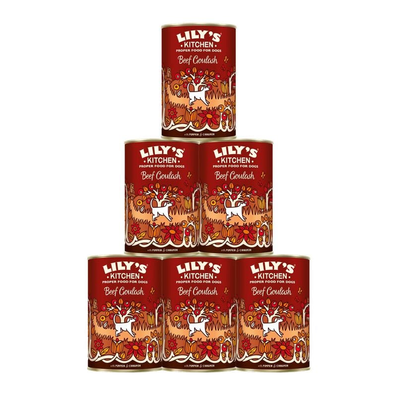 Lily's Kitchen Dog Adult Beef Goulash, Manzo 400 gr