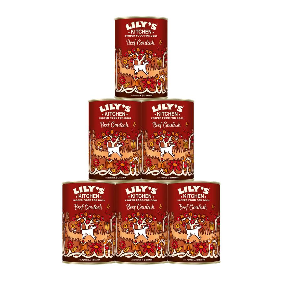 Lily's Kitchen Dog Adult Beef Goulash, Manzo 400 gr