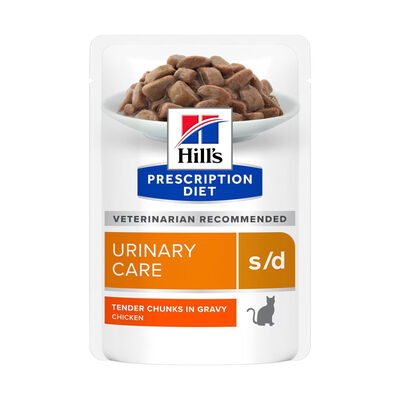 Hill's Prescription Diet Cat Adult s/d Urinary Care Pollo 85 gr