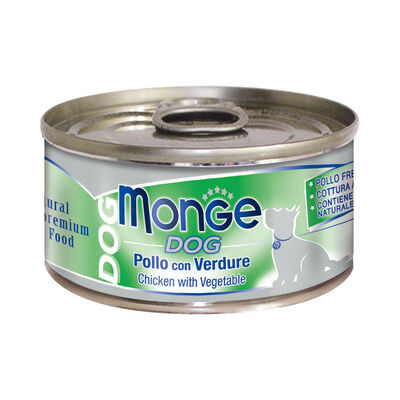 Monge Dog Pezzetti di Pollo con Verdure 95 gr