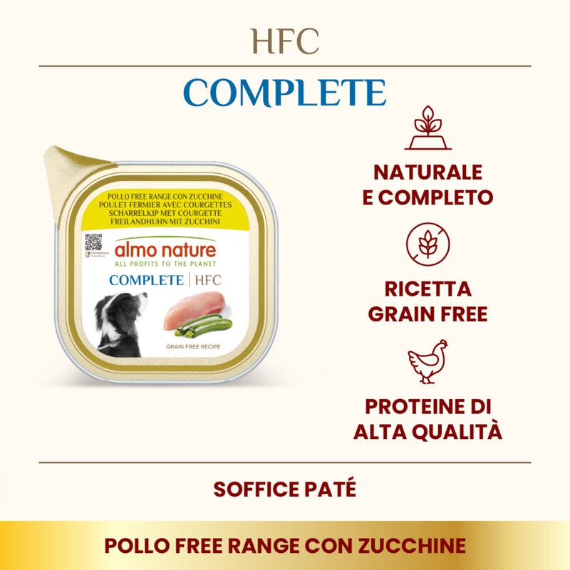 Almo Nature HFC Complete Dog Adult Pollo 85g