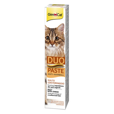 Gimcat Cat Adult Anti-Hairball Duo-Paste Formaggio + Malto 50 gr
