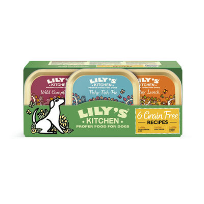 Lily's Kitchen Dog Adult Grain Free Dinners 6 x 150 gr