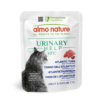 Almo HFC Urinary Help Tonno dell'atlantico con Mirtilli 50 g