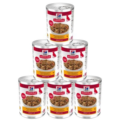 Hill's Science Plan Spezzatino con Pollo e verdure per Cani Adulti 363gr